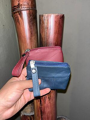 Monederos de dama piel